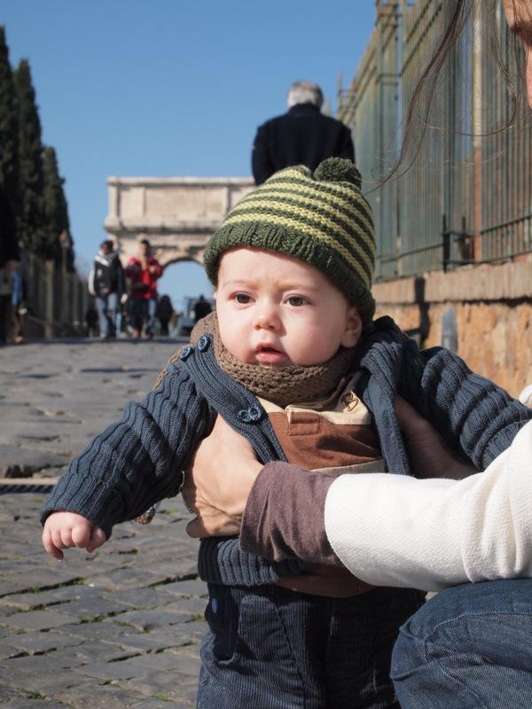 A Rome avec bébé !