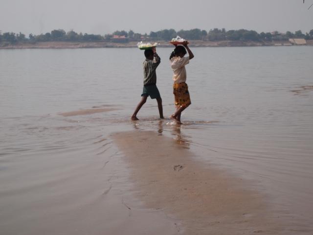 Mekong île de la soie Mekong île de la soie
