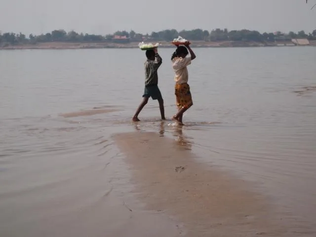 Mekong île de la soie Mekong île de la soie