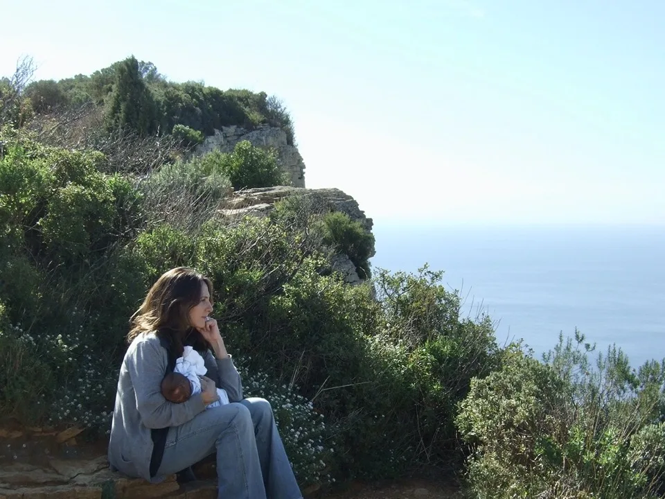 Cassis avec bébé