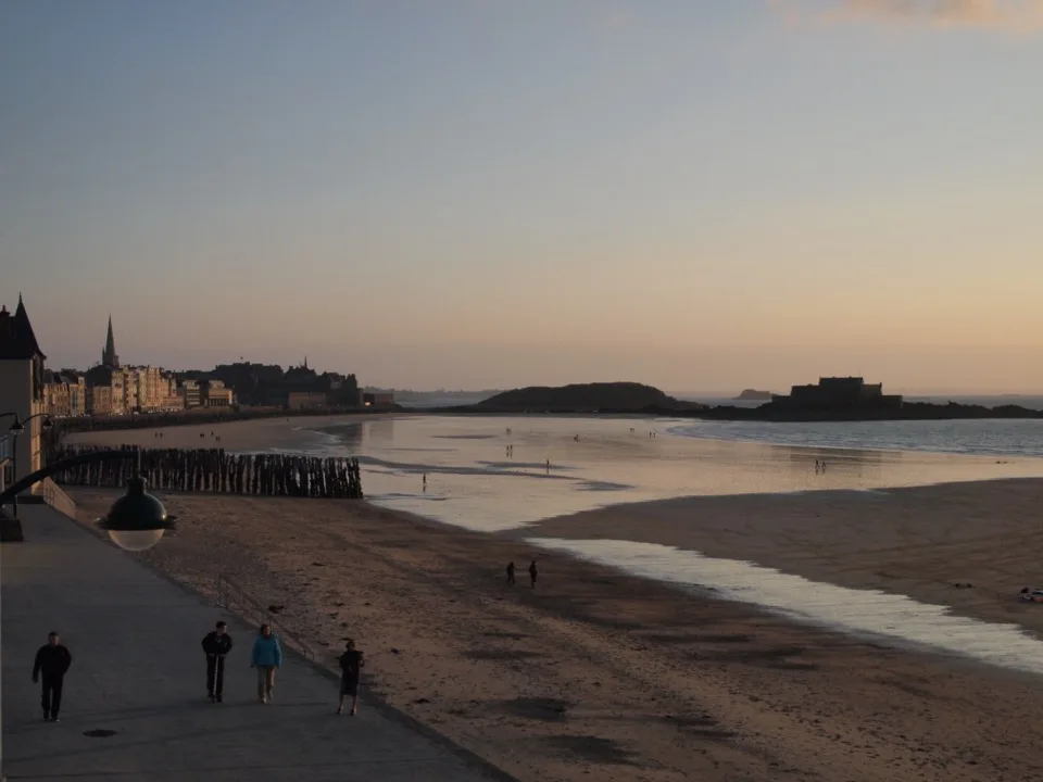 Saint Malo avec bébé