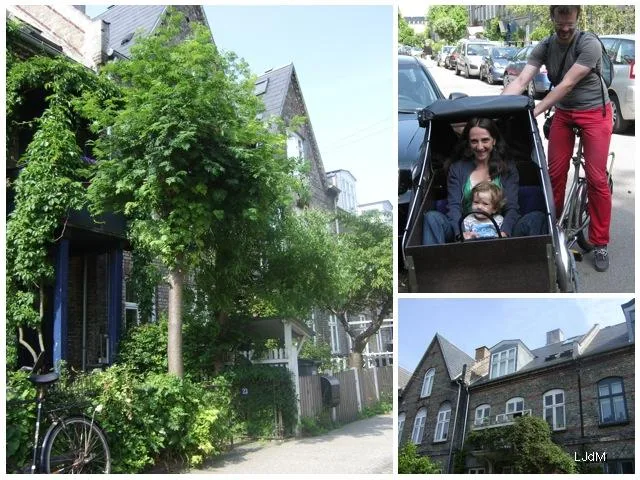 triporteur Week-end à Copenhague avec bébé