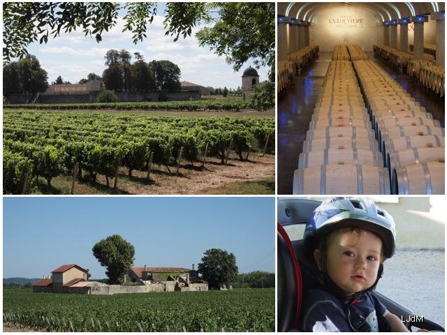 Rando vélo avec bébé en Pessac Léognan