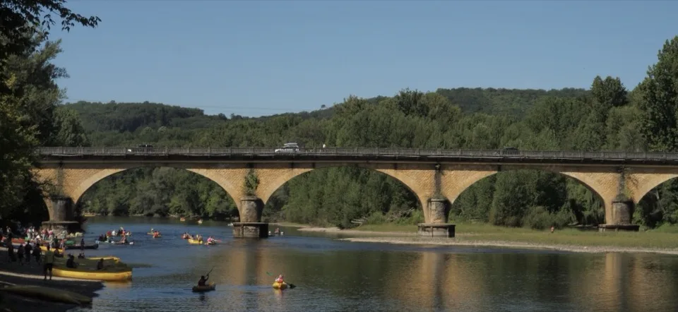 canoe sur la dordogne