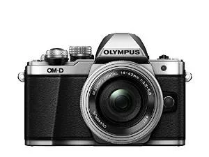 Appareil photo Olympus OM-D argent et noir