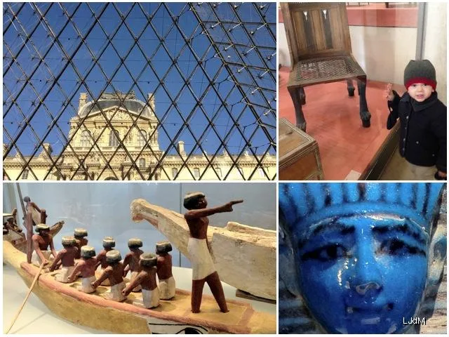 Sortie au Louvre en famille