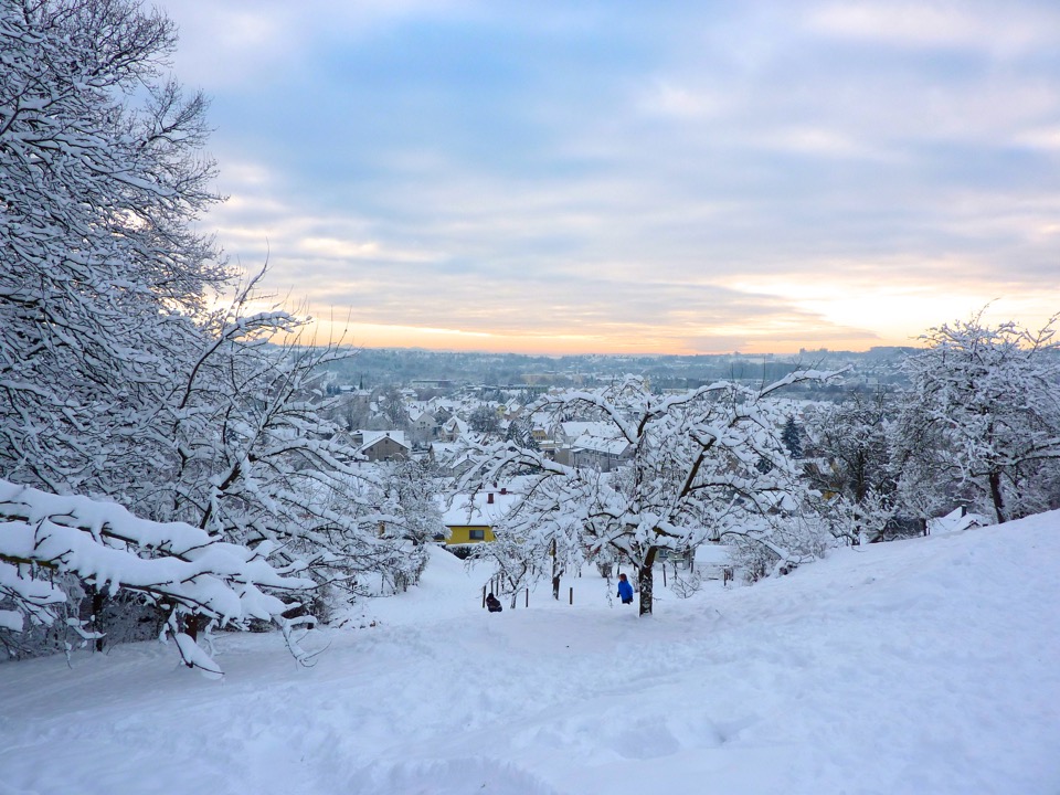 Stuttgart en hiver