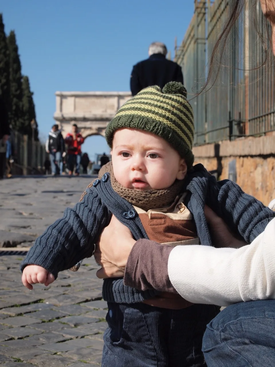 Rome avec bébé