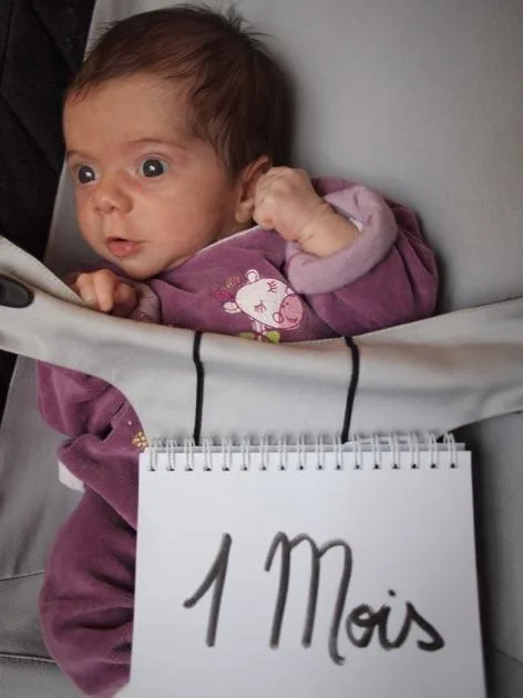 Titpuce Mon bébé a déjà 1 mois !