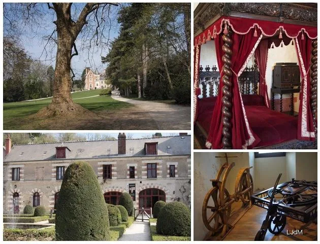 Jardins et intérieurs historiques du Château du Clos Lucé