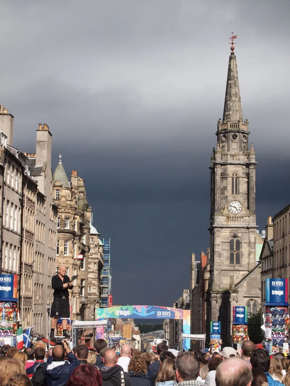 Edimbourg avec bébé