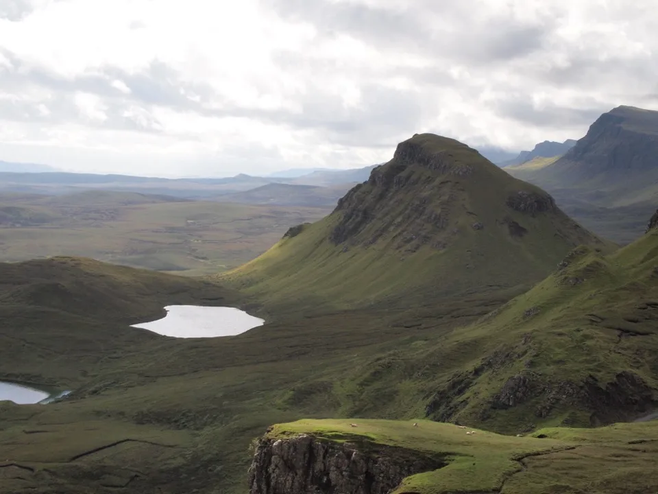 l'Ecosse avec un bébé