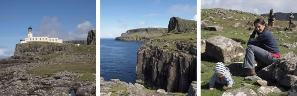 L'Ecosse avec bébé