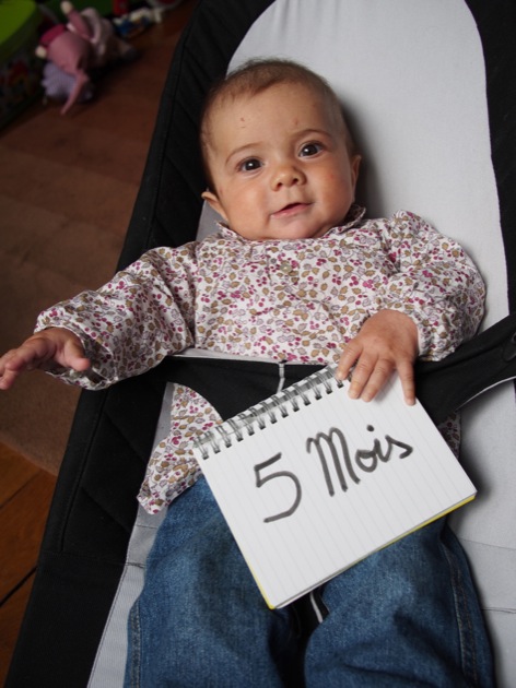 5 mois pour ma Titpuce !