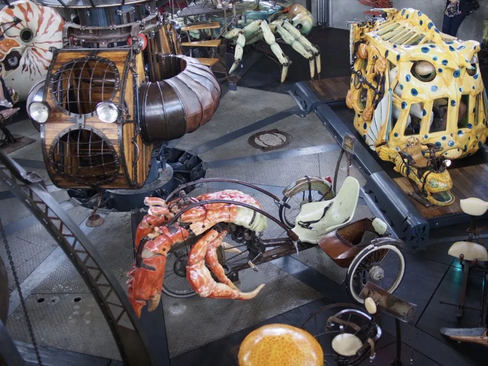 carrousel mondes marins