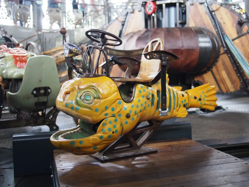 carrousel mondes marins