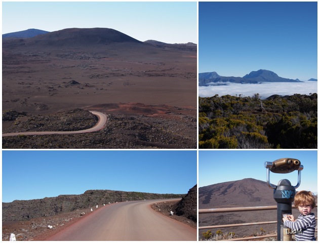 Au sommet du Piton de la Fournaise