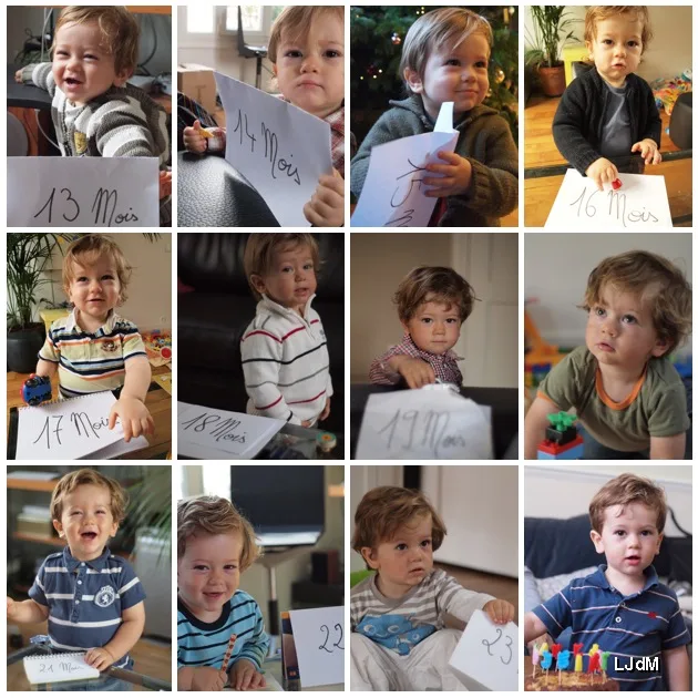 2 ans Moi, j'ai 3 ans !