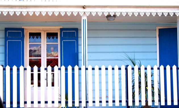 Maisons créoles à La Réunion