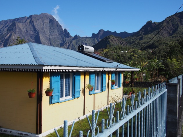 Maisons créoles à La Réunion