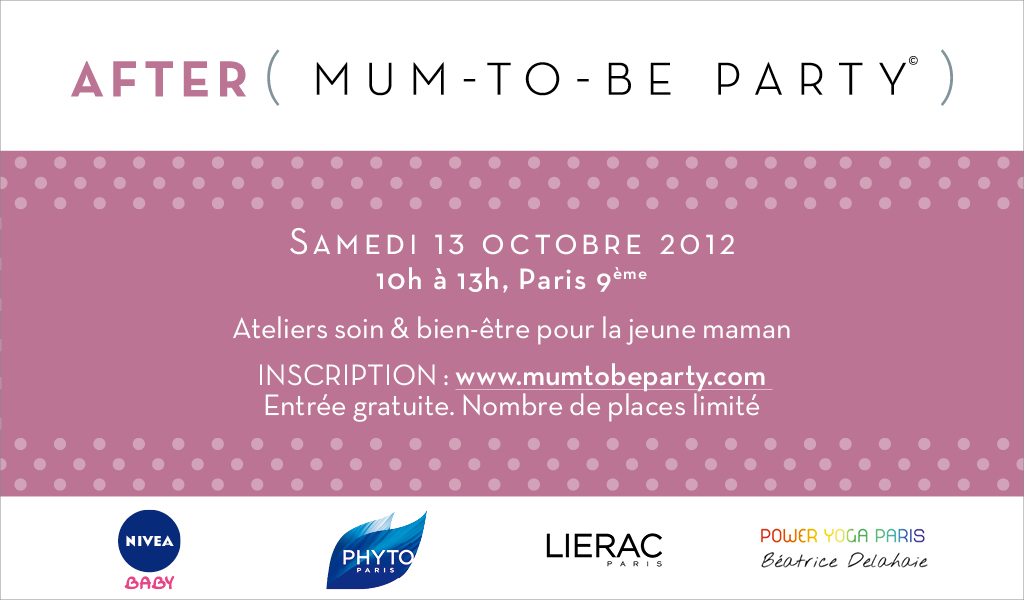 Vive l'After Mum-to-be Party !