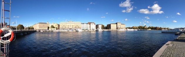 Balade en bateau dans l'archipel de Stockholm