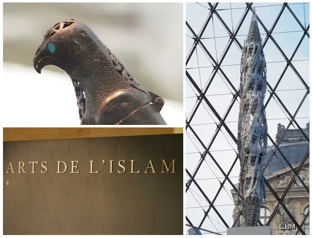 Louvre arts Collage d'art islamique et de la pyramide du Louvre