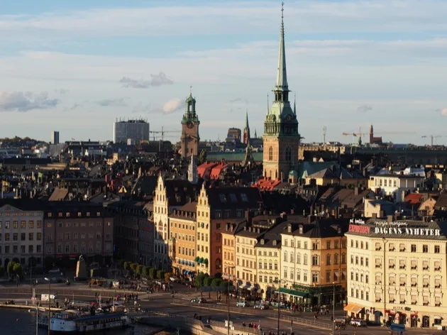 vue Week-end à Stockholm avec les enfants