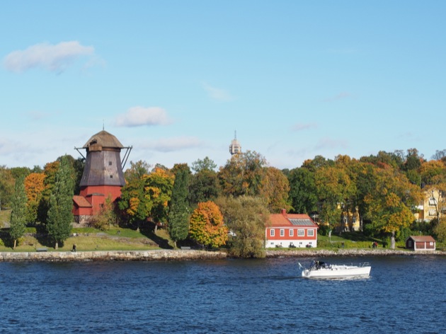 Balade en bateau dans l’archipel de Stockholm