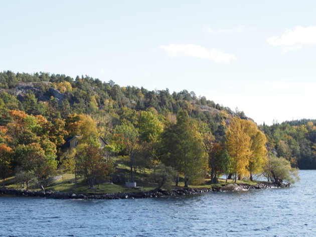 Balade en bateau dans l'archipel de Stockholm