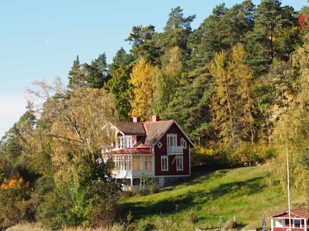 Balade en bateau dans l'archipel de Stockholm