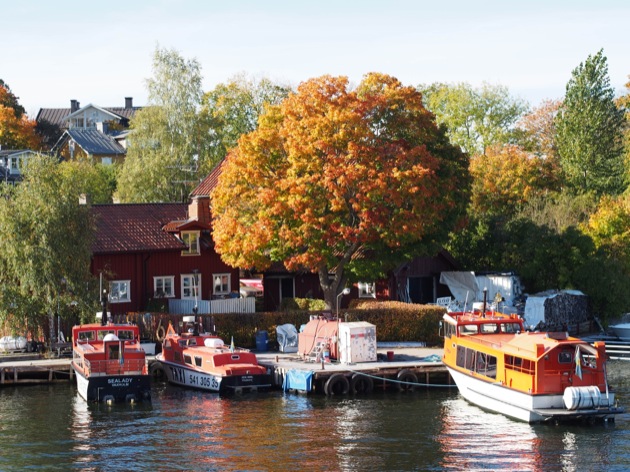 Balade en bateau dans l'archipel de Stockholm