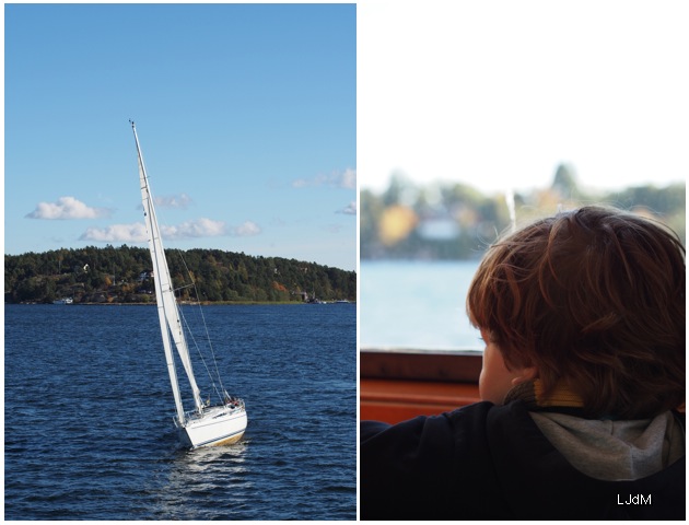 Balade en bateau dans l'archipel de Stockholm