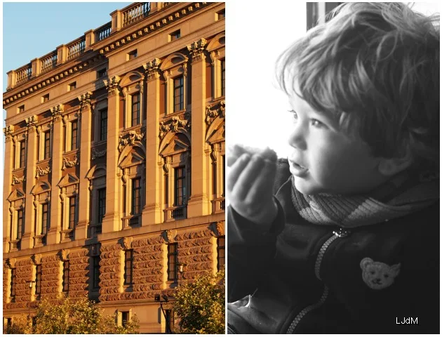 noir et blanc Week-end à Stockholm avec les enfants