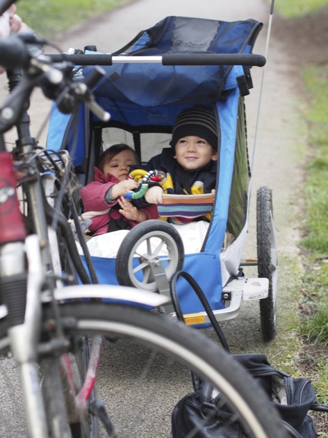 Balade vélo en famille au Bois de Boulogne