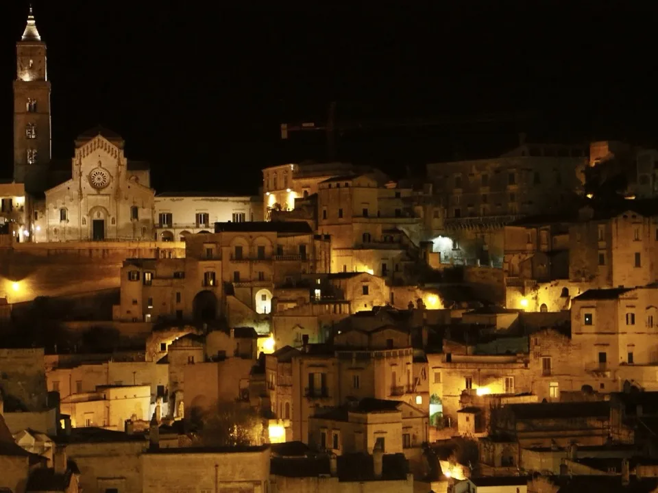 Matera by night