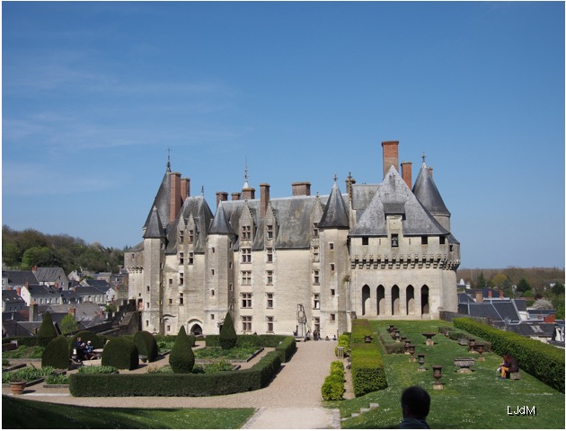 Le château de Langeais en Touraine