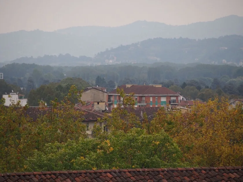 Collines à l'extérieur de Turin