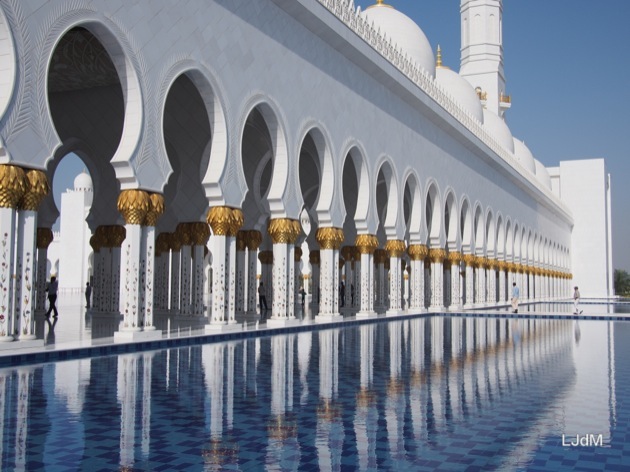 Visite de la Grande Mosquée à Abu Dhabi
