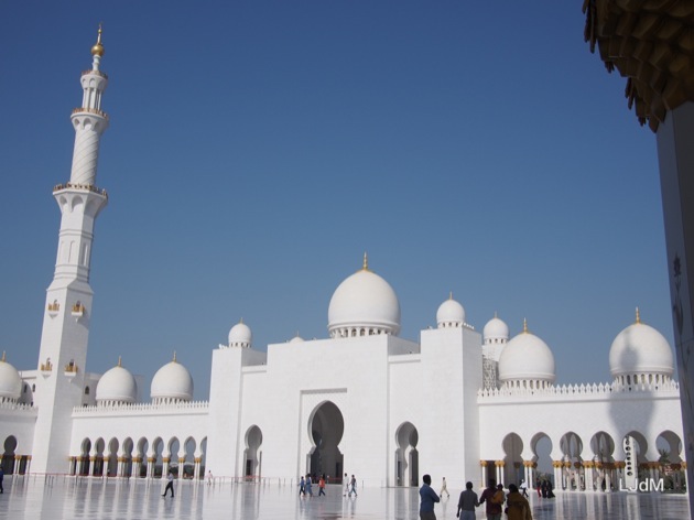 Visite de la Grande Mosquée à Abu Dhabi