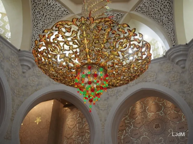 Visite de la Grande Mosquée à Abu Dhabi