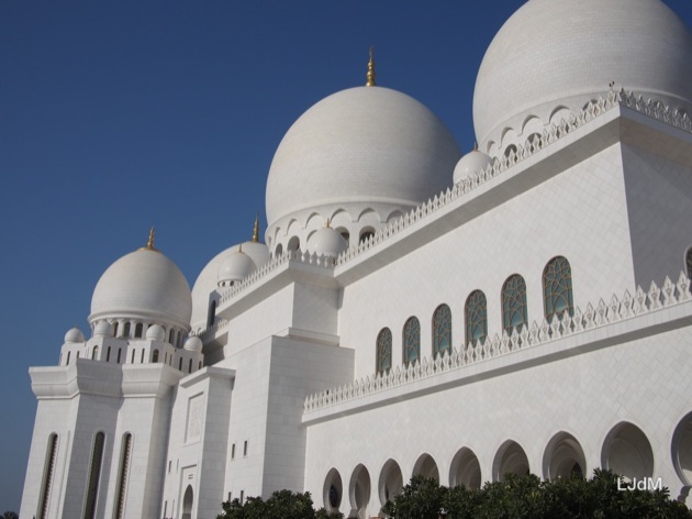 Visite de la Grande Mosquée à Abu Dhabi