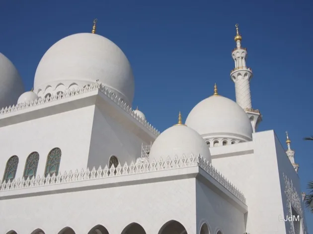 Visite de la Grande Mosquée à Abu Dhabi