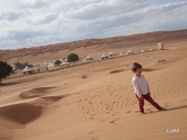Glamping en famille dans le désert à Oman