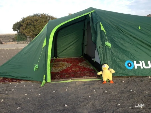 Camping sauvage à Oman