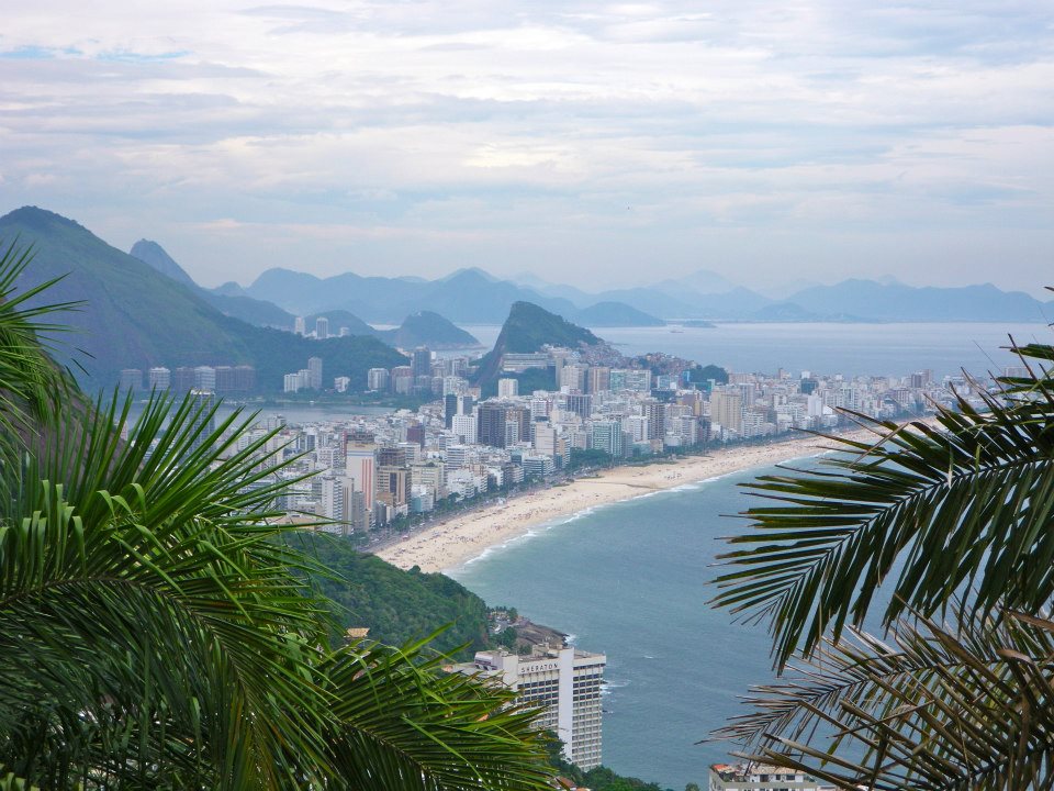 Ipanema depuis favela Vigidal