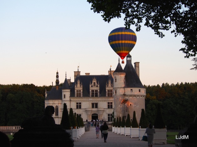 Dégustation sous les étoiles à Chenonceau