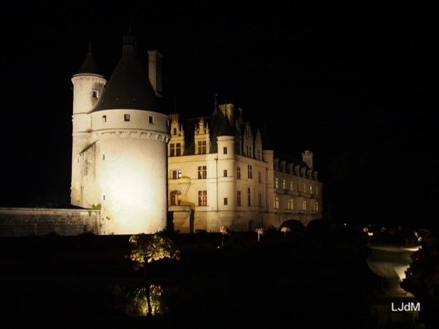 Dégustation sous les étoiles à Chenonceau