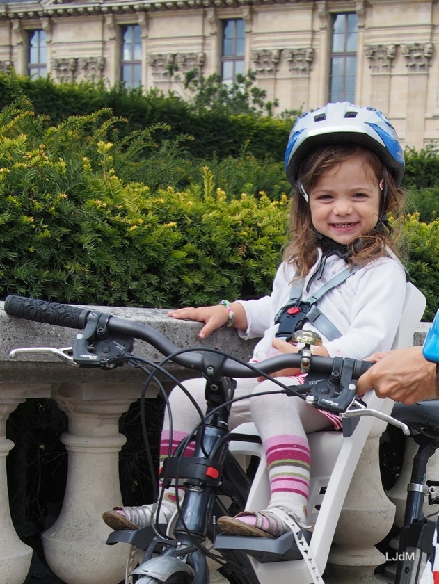 Un nouveau siège-vélo enfant dans notre famille !