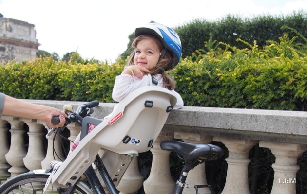 Un nouveau siège-vélo enfant dans notre famille !